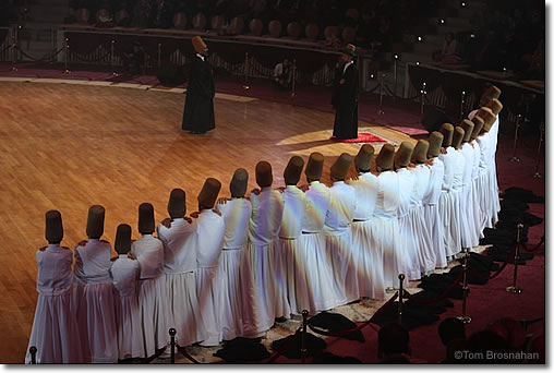 Dervishes Ready to Whirl, Konya, Turkey