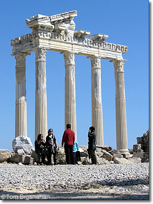 Temple of Apollo & Athena, Side, Mediterranean Turkey