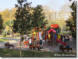 Children's Playground, Taksim Gezi Park, Beyoğlu, Istanbul, Turkey 