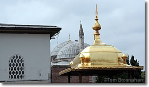 Domes in Topkapı Palace, Istanbul, Turkey