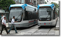 Modern Trams, Istanbul, Turkey