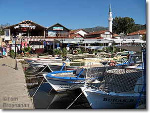 Fishing boats at Kale/Üçağız, Mediterranean Turkey