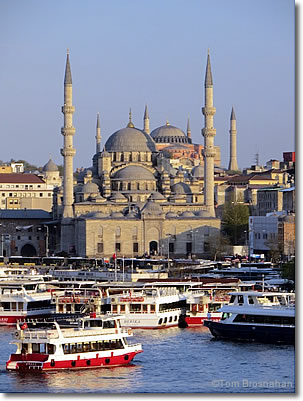 Yeni Cami & Hagia Sophia, Istanbul, Turkey