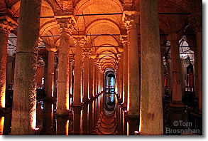 Sunken Palace Cistern (Yerebatan Saray), Istanbul, Turkey