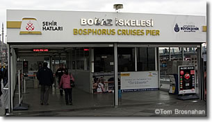 Bosphorus Cruise Ferryboat Dock, Istanbul, Turkey