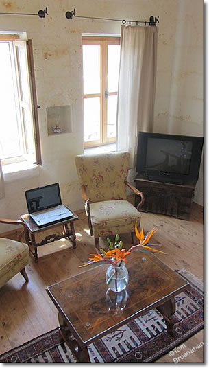 Living Room, Mountain View Suite, Esbelli Evi, Ürgüp, Cappadocia, Turkey