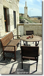 Terrace, Mt View Suite, Esbelli Evi, Ürgüp, Cappadocia, Turkey