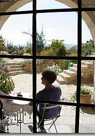Terrace, Esbelli Evi Suite, Urgup, Cappadocia, Turkey