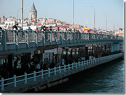 Galata Bridge & Tower, Istanbul, Turkey