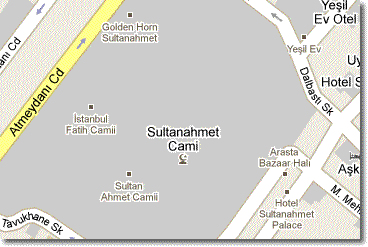 Google Map Istanbul, Turkey
