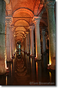 Yerebatan Sarnici (Sunken Palace Cistern), Istanbul, Turkey
