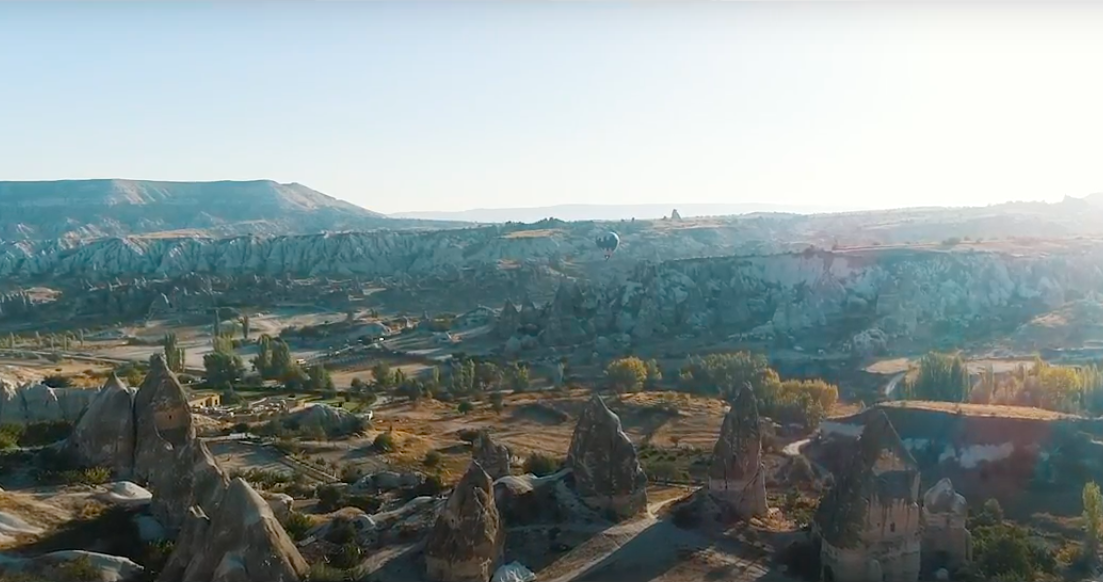 goreme town view