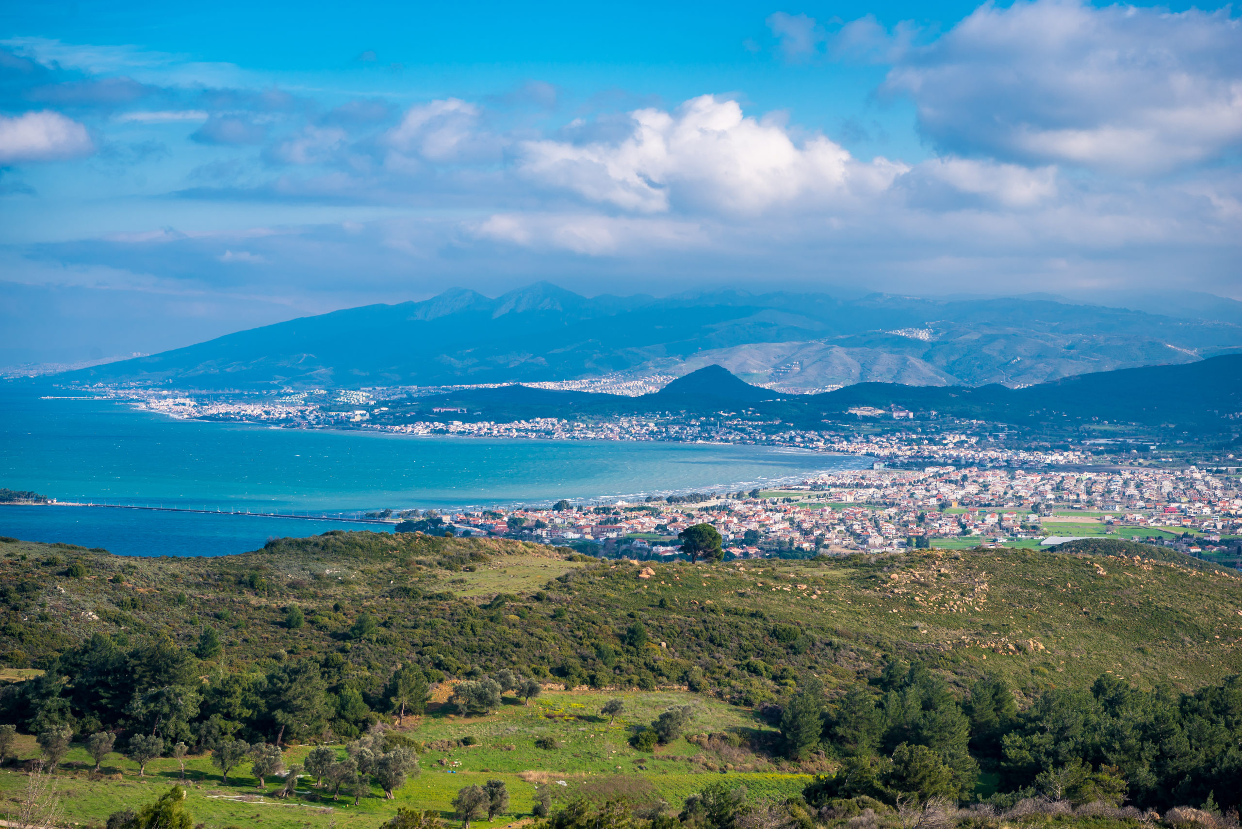 Panoramic,View,Of,Urla,,Izmir,Province,,Turkey Panoramic,View,Of,Urla,,Izmir,Province,,Turkey