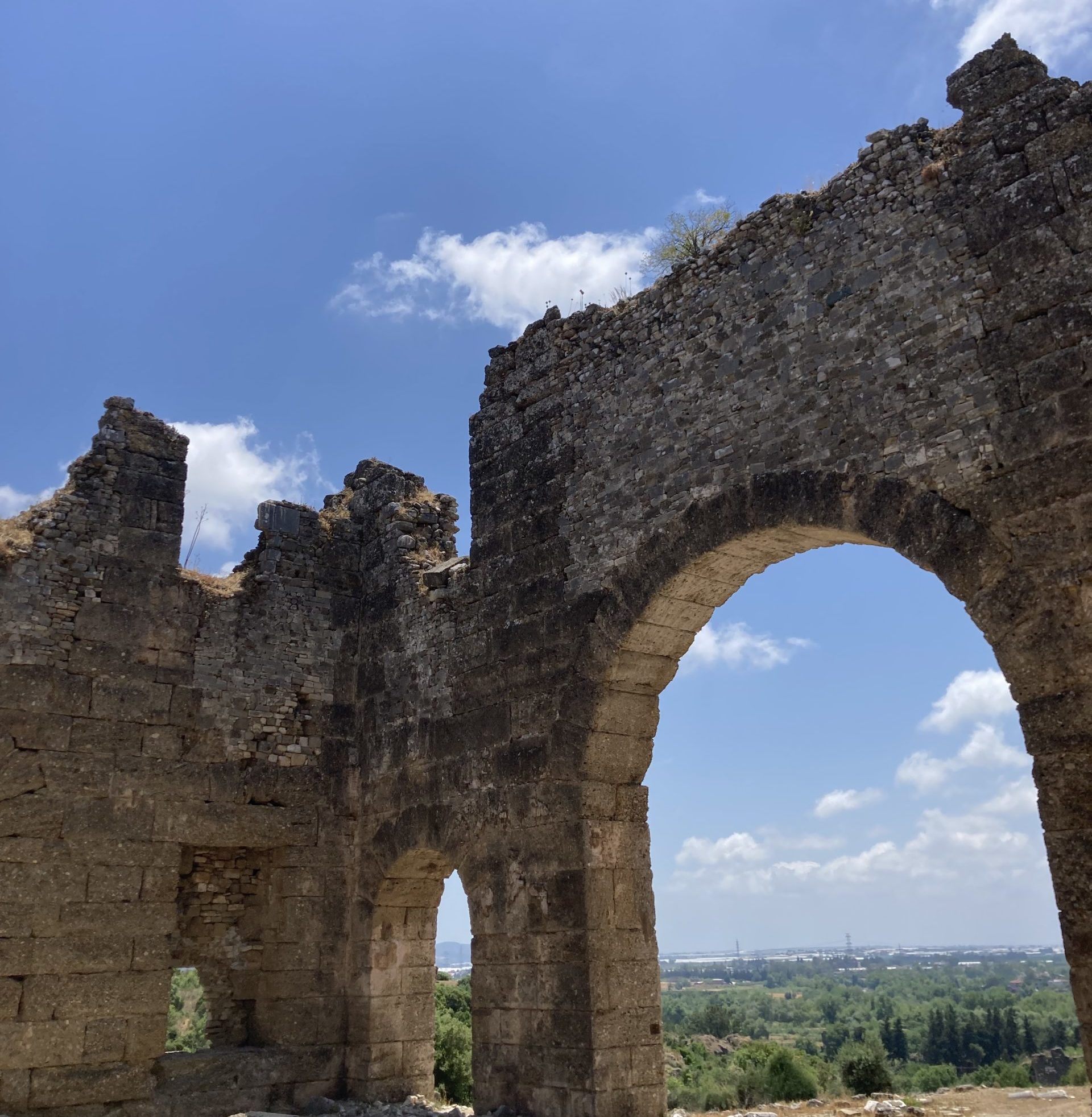 Aspendos Acropolis Temple