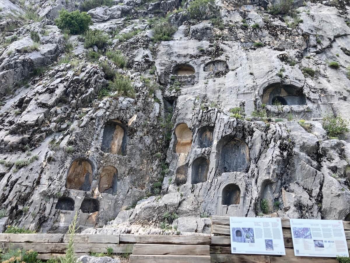 Necropolis Burial Niches Sagalassos