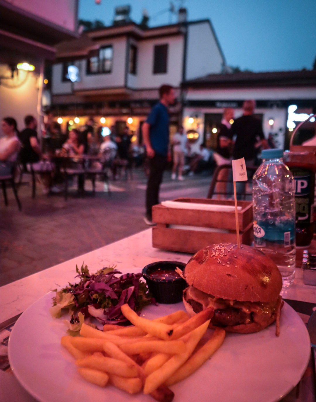 food and street view