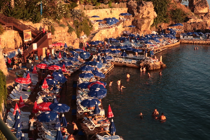 mermerli beach near kaleici