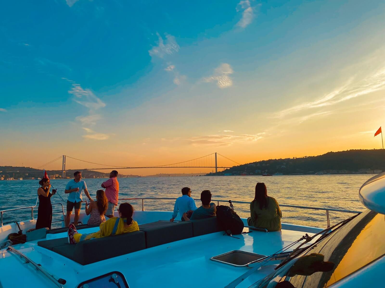 Bosphorus Cruise at Sunset