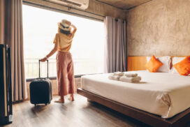 Tourist in Hotel in Turkey
