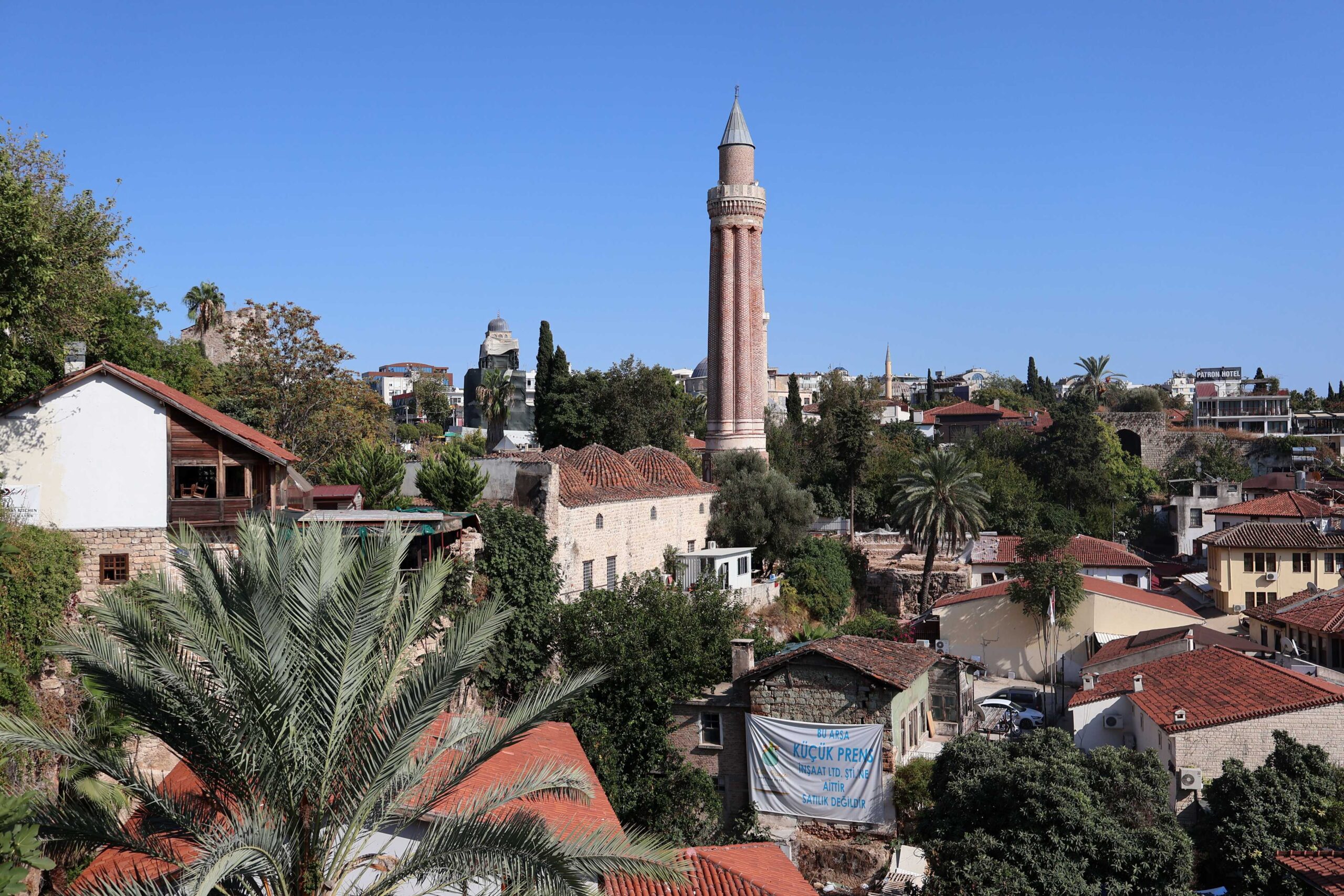 Grooved minaret in Antalya Grooved minaret in Antalya