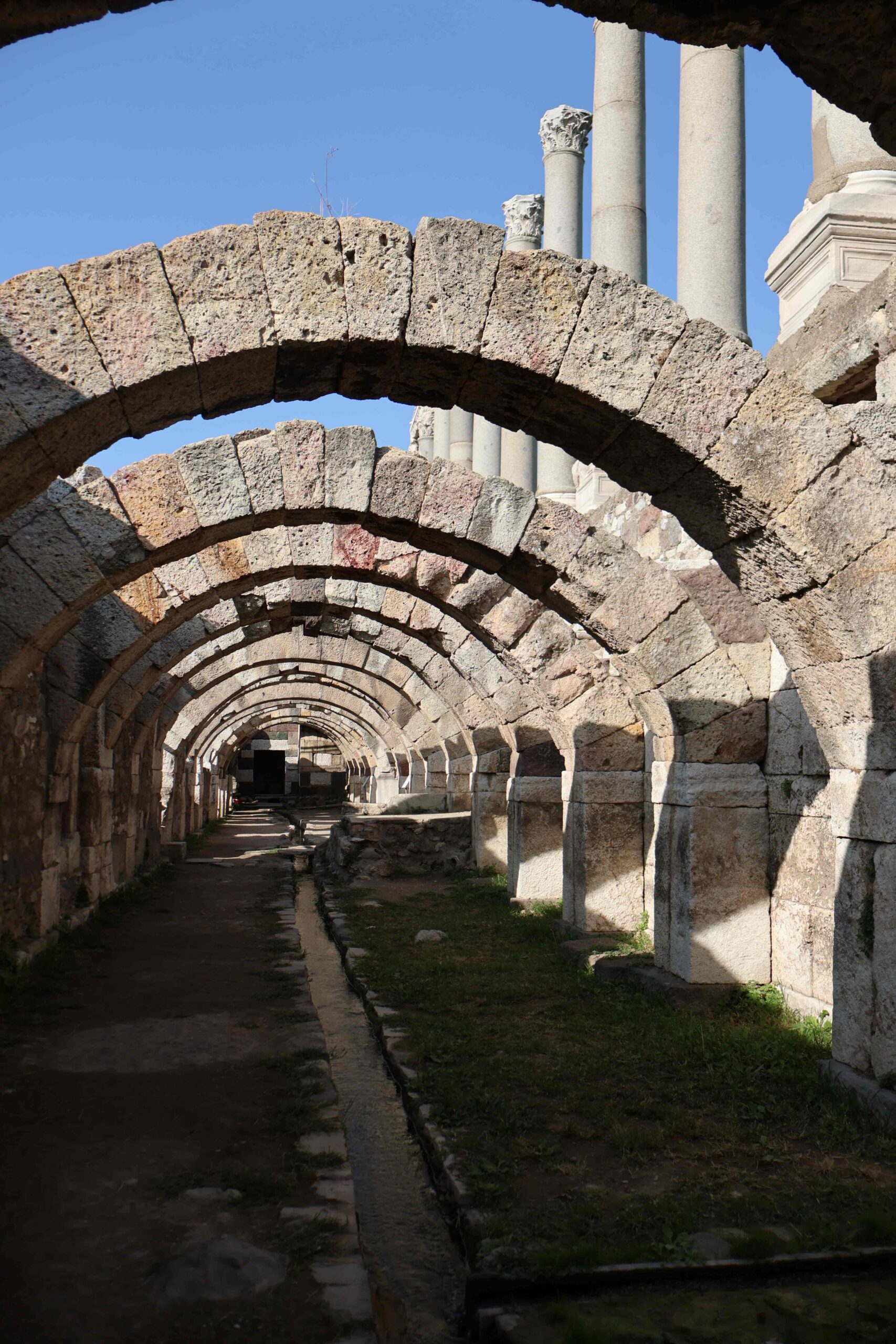 Roman Agora water ways