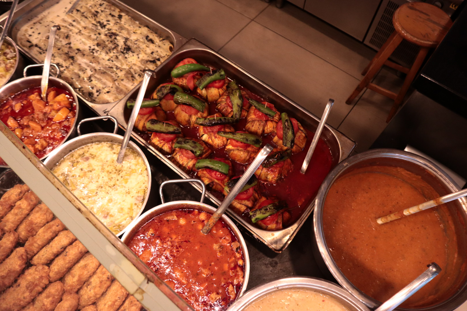 Turkish Food- çiya sofrası Turkish Food- çiya sofrası