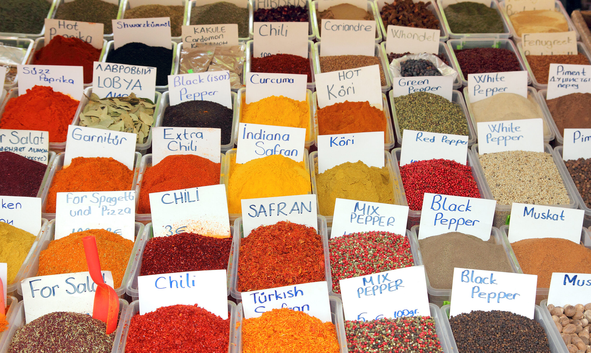 Turkish spices